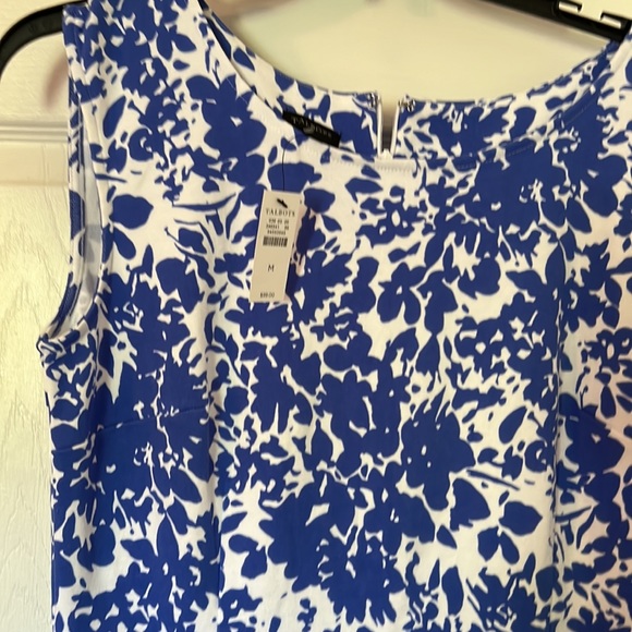 Talbots. Size medium. Blue and white dress. - Picture 5 of 5